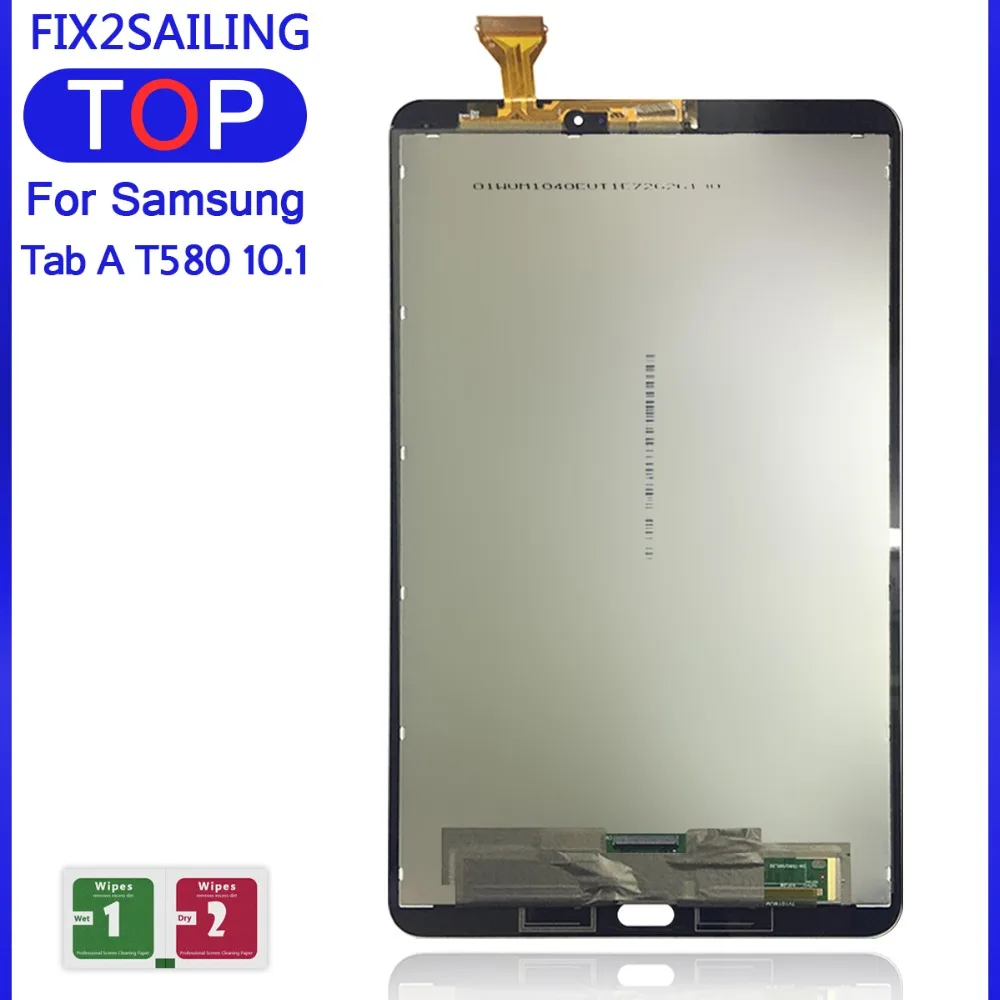 ЖК-дисплей для Samsung Galaxy Tab A SM-T580 SM-T585 T580 T585 ЖК-дисплей дигитайзер экран Сенсорная панель сенсор в сборе