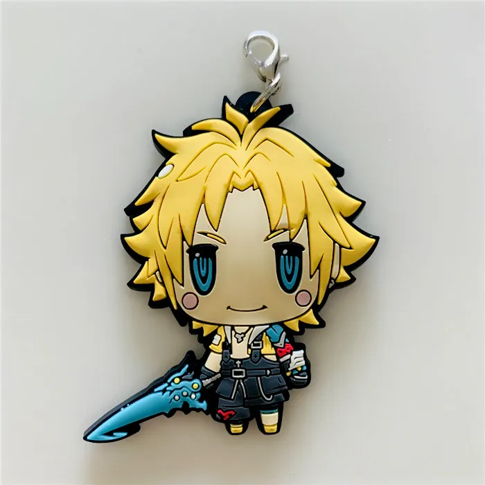 Figulas брелок Аниме Final Fantasy XV фигурка Noctis Lucis Caelum Ignis Scientia Prompto Argentum Cor Leonis подвеска