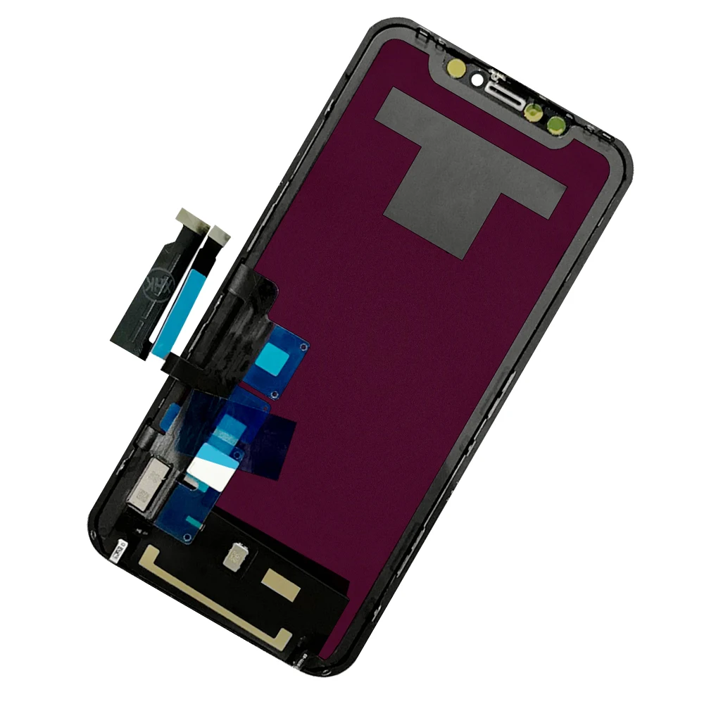 AAA Качество ЖК-дисплей для iPhone XR для Shenchao/OEM ЖК-дисплей сенсорный экран с дигитайзером запасные части для сборки черный