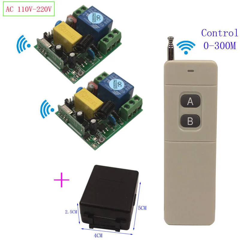 

Sleeplion 220V Relay Receiver Switch 315/433Mhz 300M Wireless Transmitter Remote Control Switch 110V Universal Module