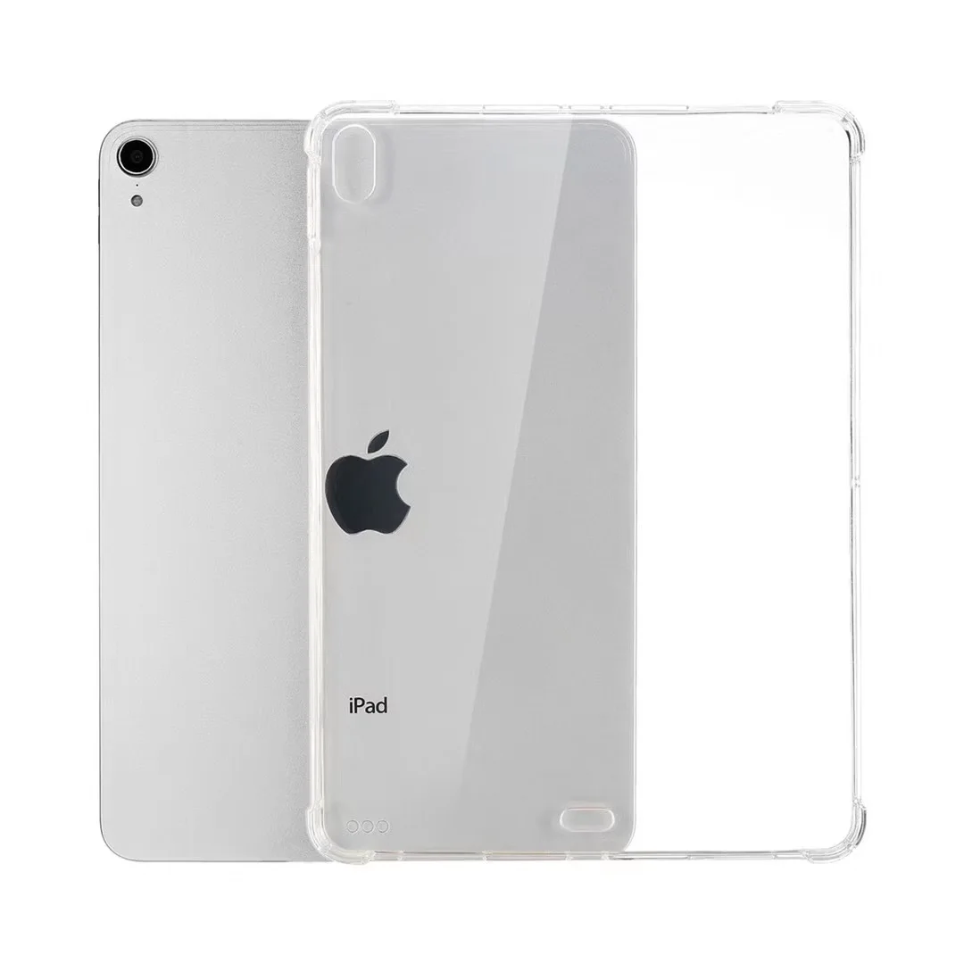 

Case for New iPad Air 4 10.9 2020 Case Flexible TPU Transparent Back Tablet Cover for iPad 2020 Shockproof Protective Funda Capa
