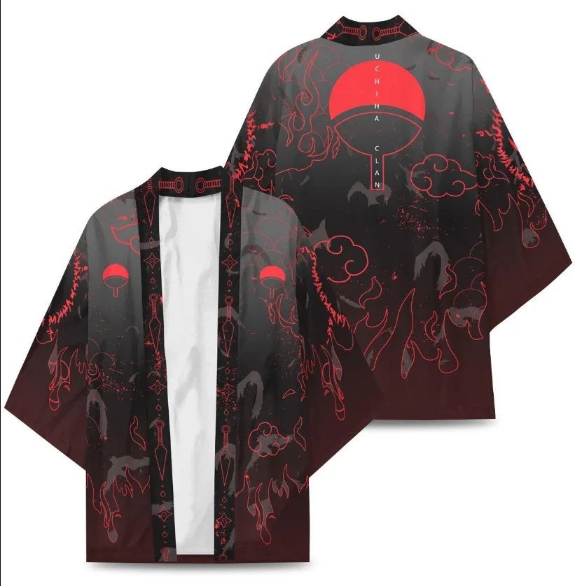 WMVCXI Hokage Ninja Konoha Kakashi Sharingan Cosplay Costumes Sasuke Kimono Haori Teens Cloak Cardigan Bathrobe Pajamas Sleepwear -Zentai shop online H6ceca8c820364939b6f7833092ffa2d1n