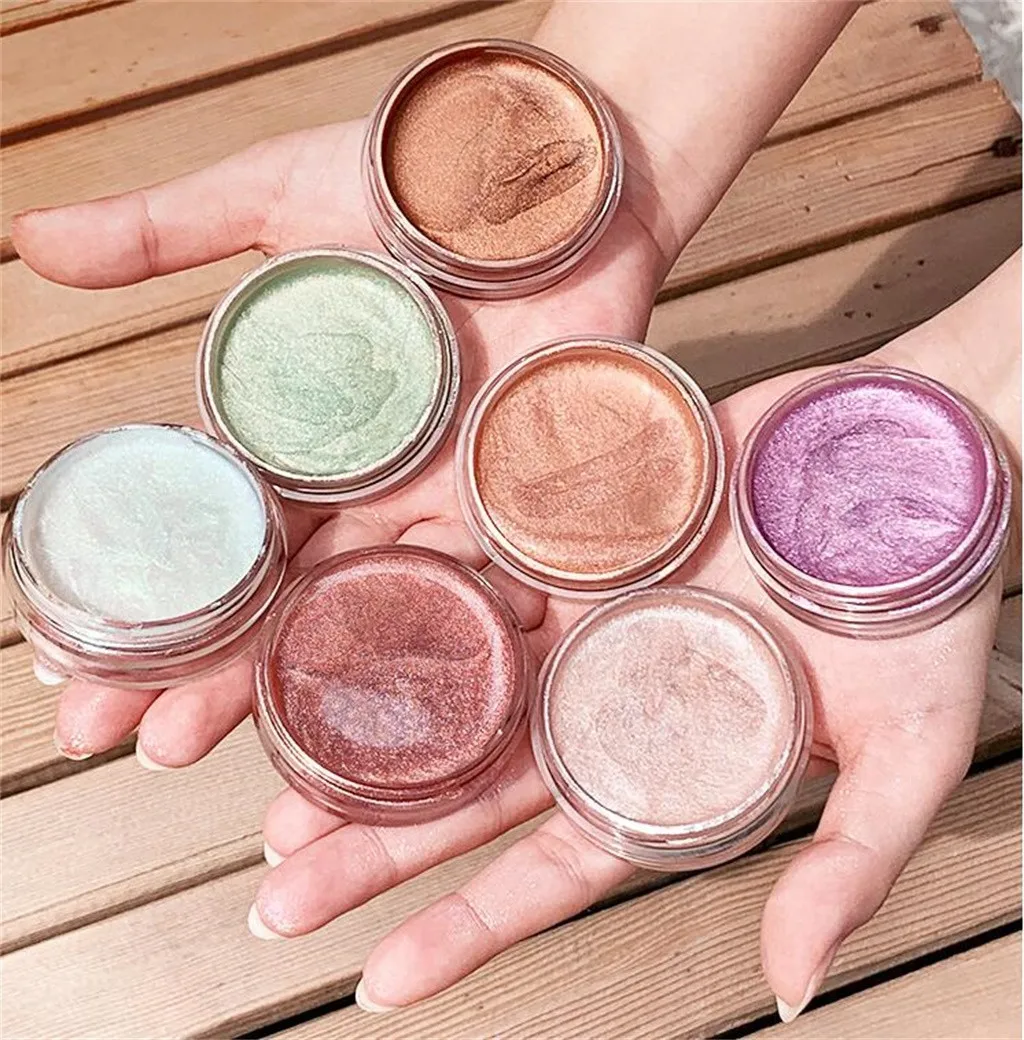 8 цветов Тени для век бледно Тте светящиеся блестки флуоресцентные тени Палитра