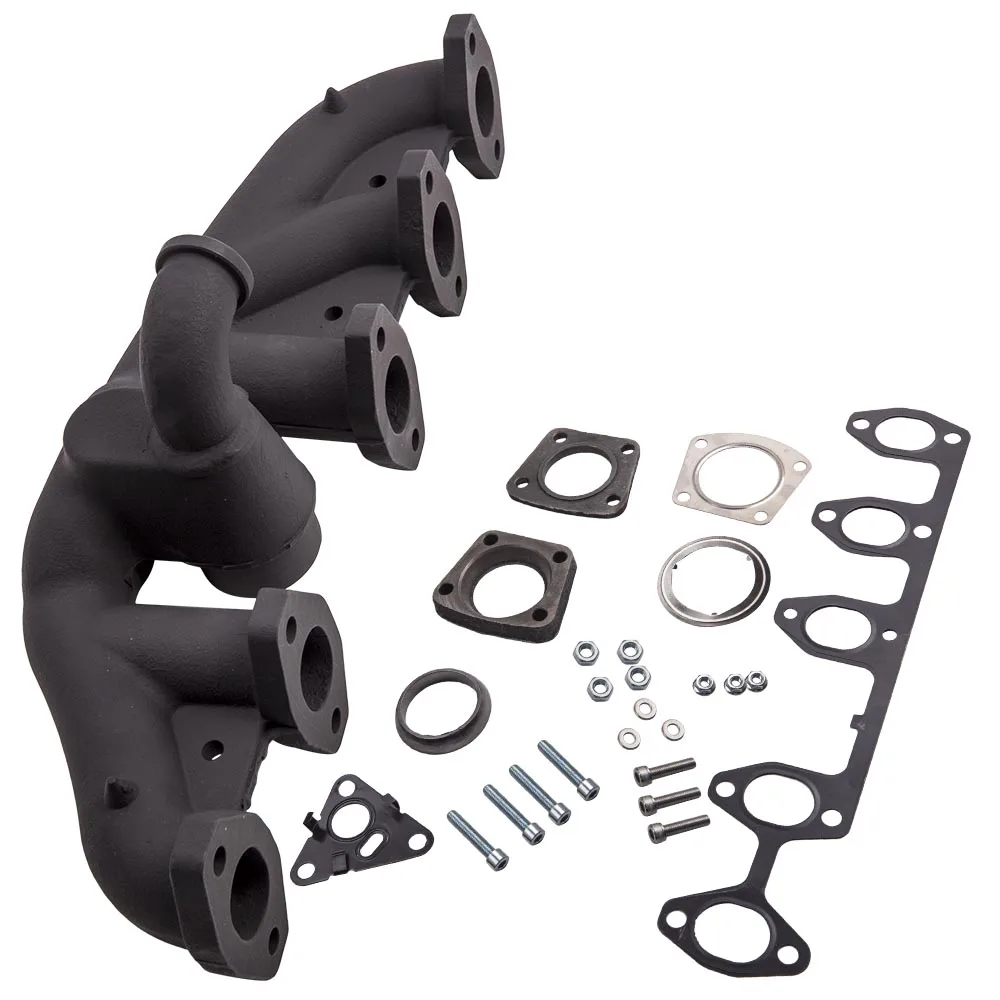 1 Piece Exhaust Manifold For Vw Transporter Touareg T5 2.5l Tdi Axd Axe Blj Blk 070253017a Black