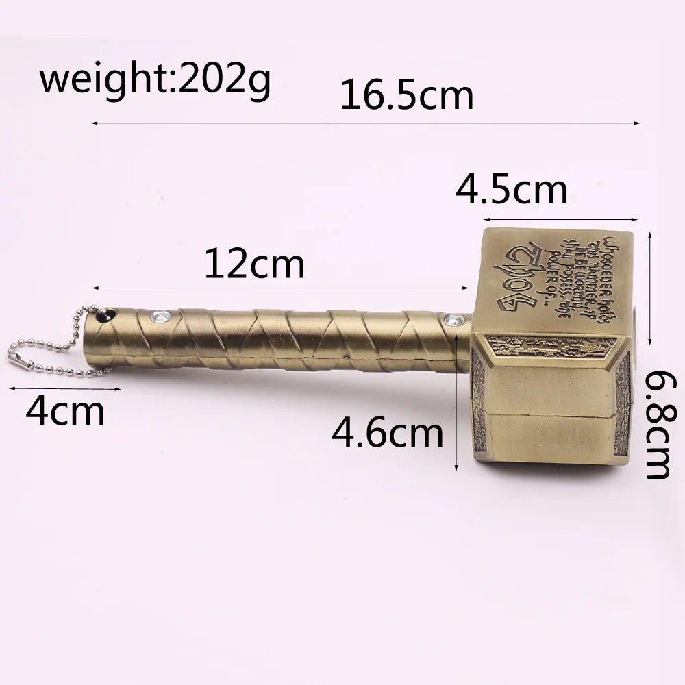 Мстители Endgame Mjolnir Тор молот косплей медведь откупориватель бутылок реквизит металлический многофункциональный Mjolnir творческие открывалки с длинной ручкой