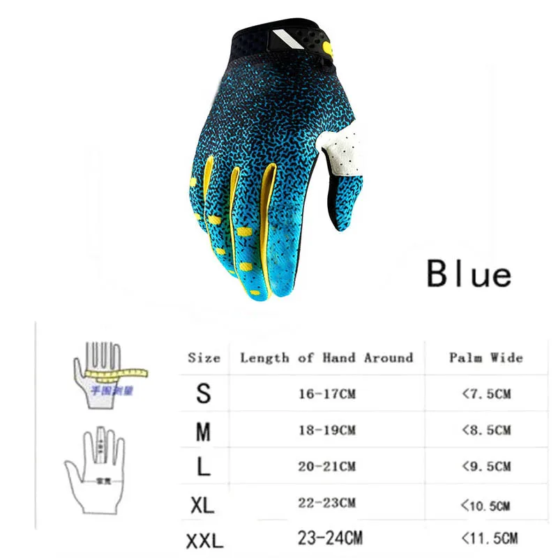 Cycling Gloves Full Finger Sport Shockproof MTB Bike Motorcycle Racing Gloves Man Woman Bicycle Sponge Long Finger Gloves Winter