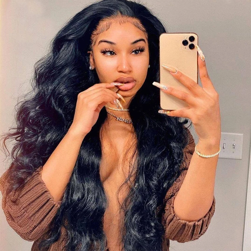 ILARIA 30 Inch 360 Lace Front Human Hair Wigs Brazilian Body Wave 250% Density 13x4 HD Frontal Lace Wig For Women Pre Plucked