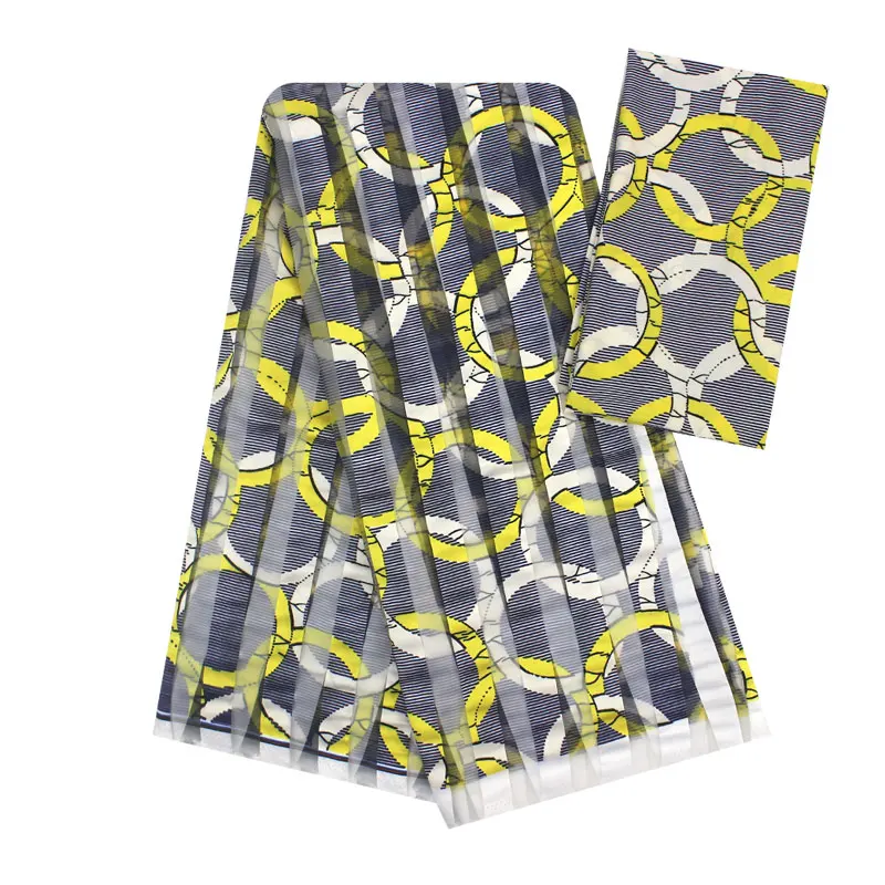 Красивая нигерийская Лента ткань органза лента шелк с атласной тканью высокое качество нигерийский рибббон шелк 4+ 2 ярдов/партия