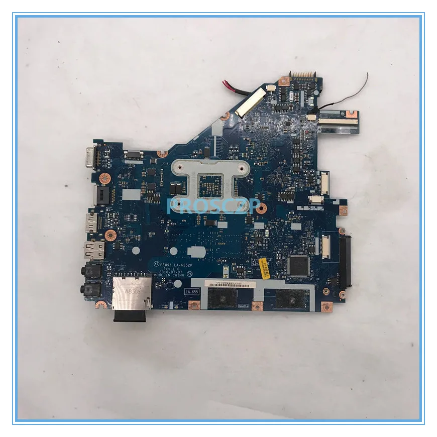 Высокое качество для 5552 5552G NV50A MBR4602001 PEW96 LA-6552P материнская плата для ноутбука AMD DDR3 работает хорошо