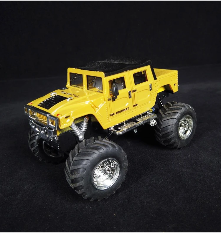 DasMikro нано полный пропорциональный RWD DIY RC шасси для 1/43 1/32 модификации