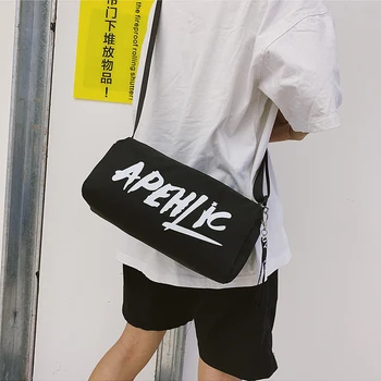 

New Large capacity Canvas Shoulder Bags Shopping Bag Tote Package Crossbody Bags Purses Casual Handbag For Men