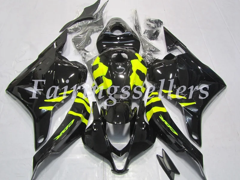 

Top Injection New ABS Full Fairing Kit 100% Fit For Honda CBR600RR F5 2009 2010 2011 2012 Fairings Vibrant Yellow Green