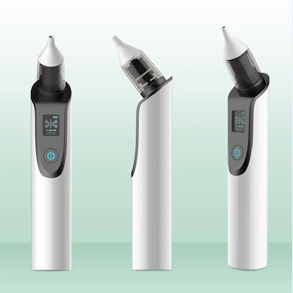  Nasal Aspirator Baby Electric Nasal Aspirator Newborn Baby Nose Cleaner Adult Blackhead Remover Bea