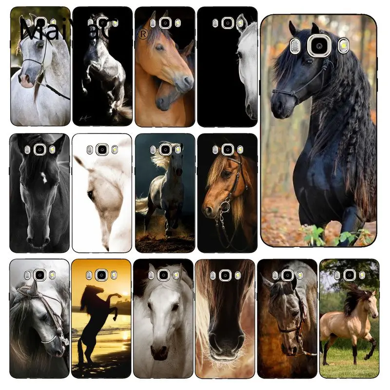 Чехол для телефона Maiyaca Frederik The Great beauty horse чехол Samsung Galaxy J7 J6 J8 J4 J4Plus DUO J7NEO J2