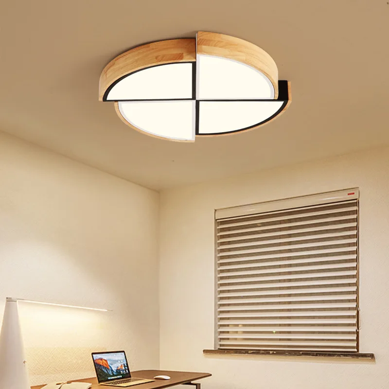 

Led ceiling lamp living room lamp contracted modern atmospheric household circular bedroom lamp Nordic hall lamp
