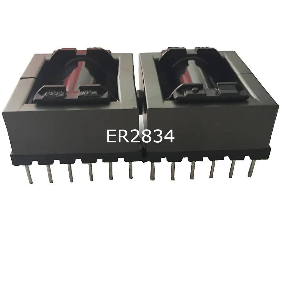 EC2834 ER2834 12pin трансформатор ферритовый сердечник EC28/34 ER28/размеры 34 изолятор индуктор фирритовый ВЧ-choke ферритового MnZn PC40, 50 компл./лот