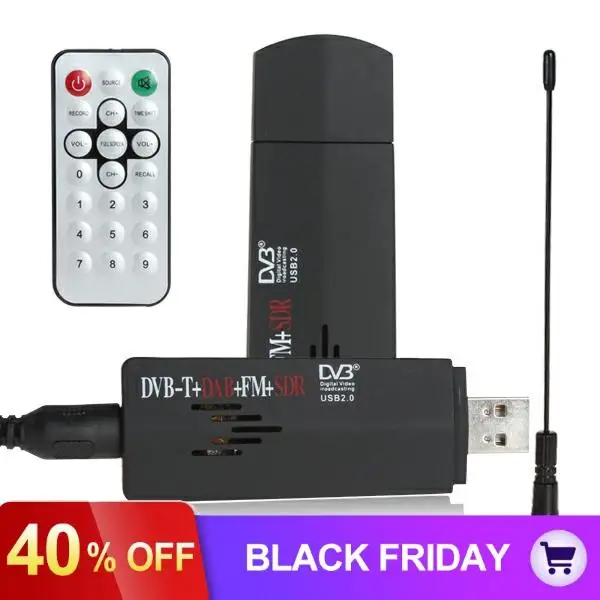 ROHS Цифровой USB 2,0 tv Stick FM+ DAB DVB-T RTL2832U+ R820T Поддержка SDR тюнер приемник