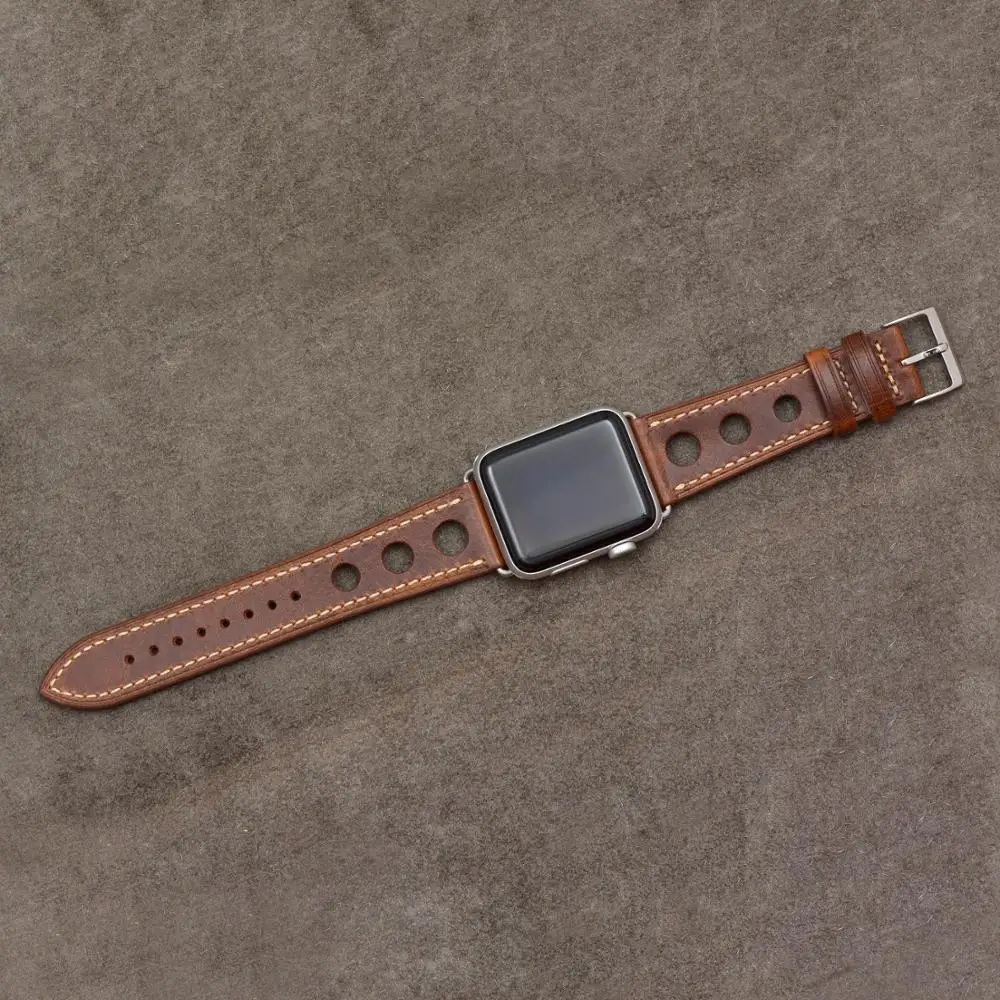 Ремешок BEAFIRY из натуральной кожи для Apple watch 5 band 44 мм модный браслет iWatch 42 Series 4 3 2