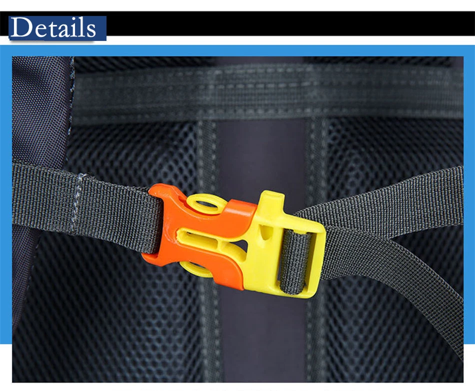 Hot 60L Outdoor Backpack Men Women Camping Hiking Sport Bag Waterproof Mountaining Trekking Climbing Cycling Travel Bag Rucksack