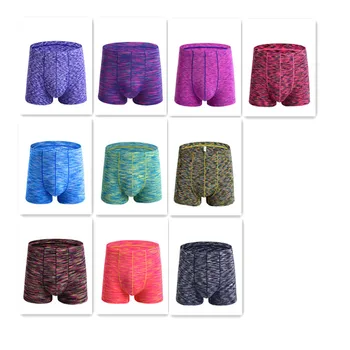 

Men's boxer underwear is breathable and cool, and the new section color is breathable and sweat absorbing in summer