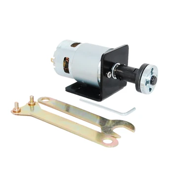 

Micro 775 Series 12V/24V DC Motor with Saw Blade Clip Clamp with Seat Mounting Holder Stands Bracket Cutting Machine