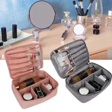 2 Color Travel Makeup Storage Bag Waterproof Shockproof Multifunctional Wash Bag Anti-Wrinkle Large Capacity Jewelry Storage Bag