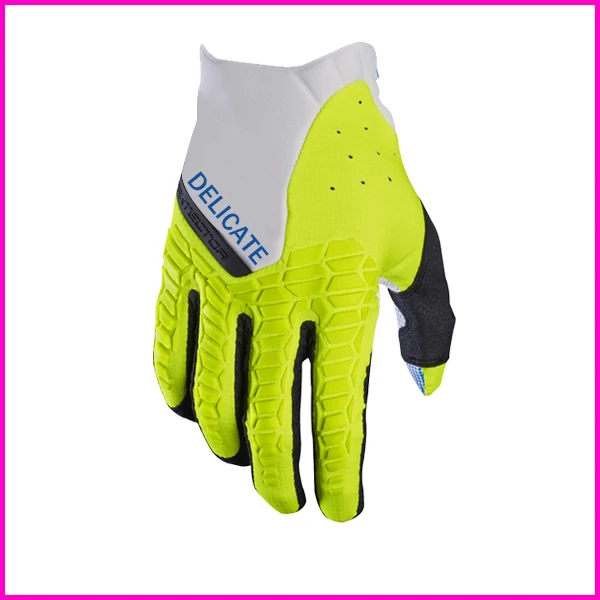 Перчатки Delicate Fox MTB DH для езды на мотоцикле, для езды на велосипеде, для езды на мотоцикле, для гонок, светильник синяя перчатка