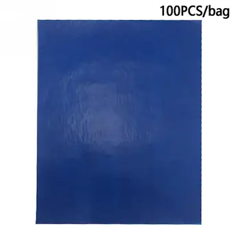 

100pcs Transfer Reusable Cross Stitch Tracing Copy Painting Carbon Paper Home Office Craft One Side A4 Fabric Drawing