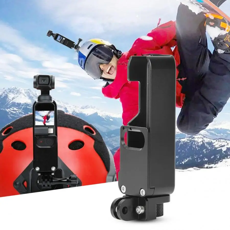 Алюминиевый сплав защитный чехол рамка оболочка для DJI Osmo Карманная камера кронштейн аксессуар