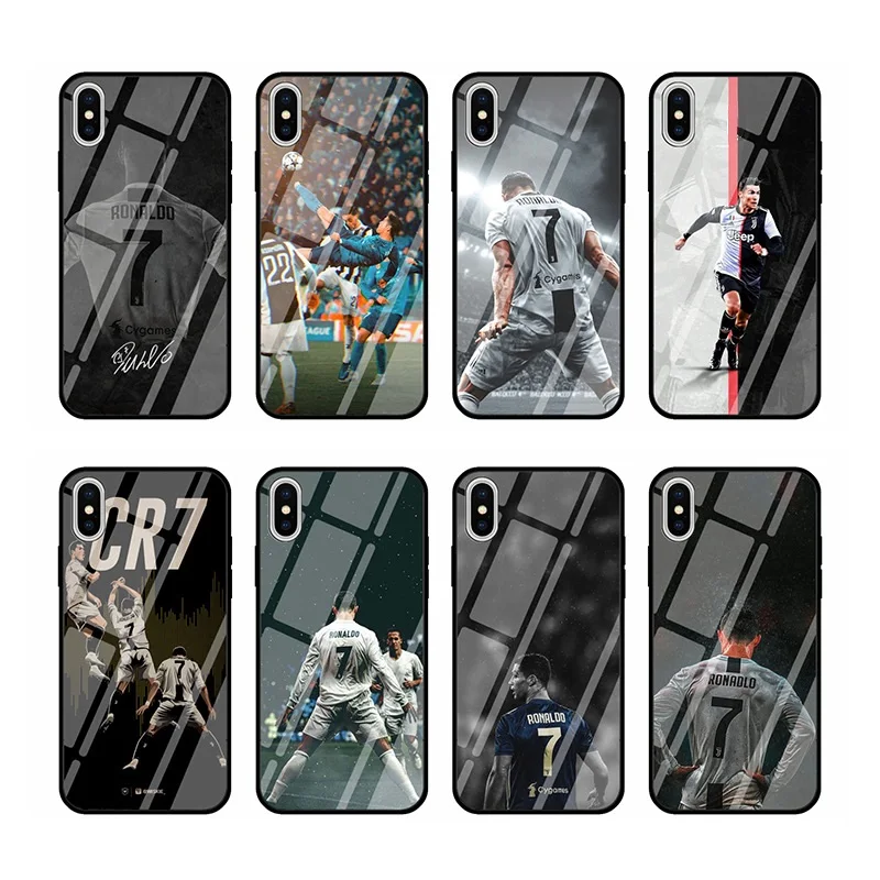 CR7 Cristiano Ronaldo No 7 задняя крышка чехол для телефона для Apple IPhone 11 Pro XS MAX XR 7 8 6 6S Plus X чехол Звезда футболиста