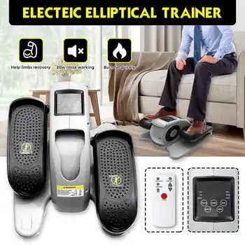 

Treadmill slim mini walking machine fitness equipmentbMini Electric Bike Elliptical Trainer for Passive Leg/Arm Exercise