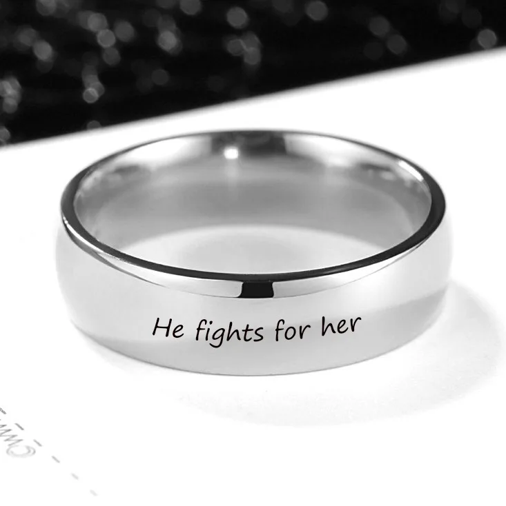 Stainless Steel Fashion Ring