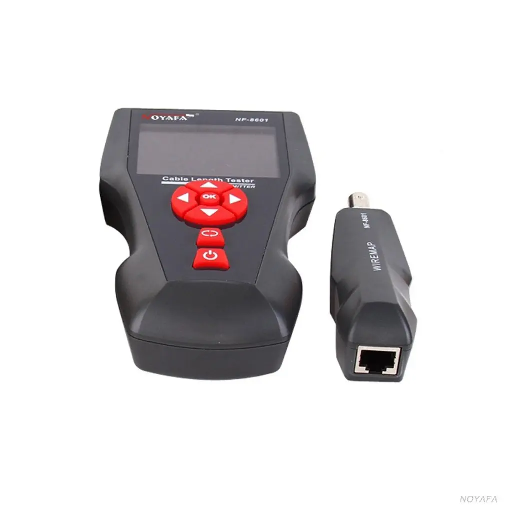 NF-8601A Профессиональный полнофункциональный кабельный тестер/сетевой тестер пинг-тест POE тест и перекрестный тест