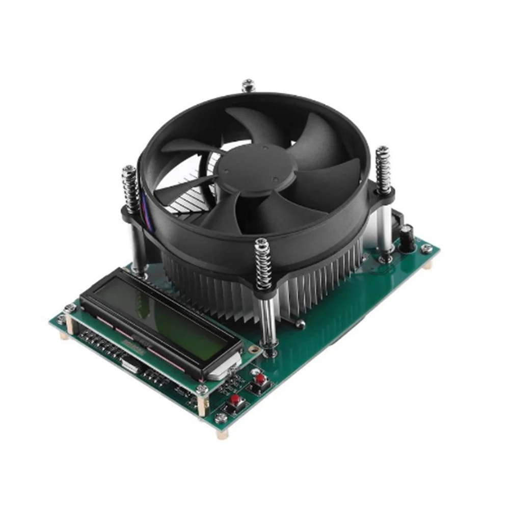 

Clear Easy Use 60V 10A Tester 150W Module LCD Display Constant Current Mute Battery Discharge Capacity Mini Electronic Load