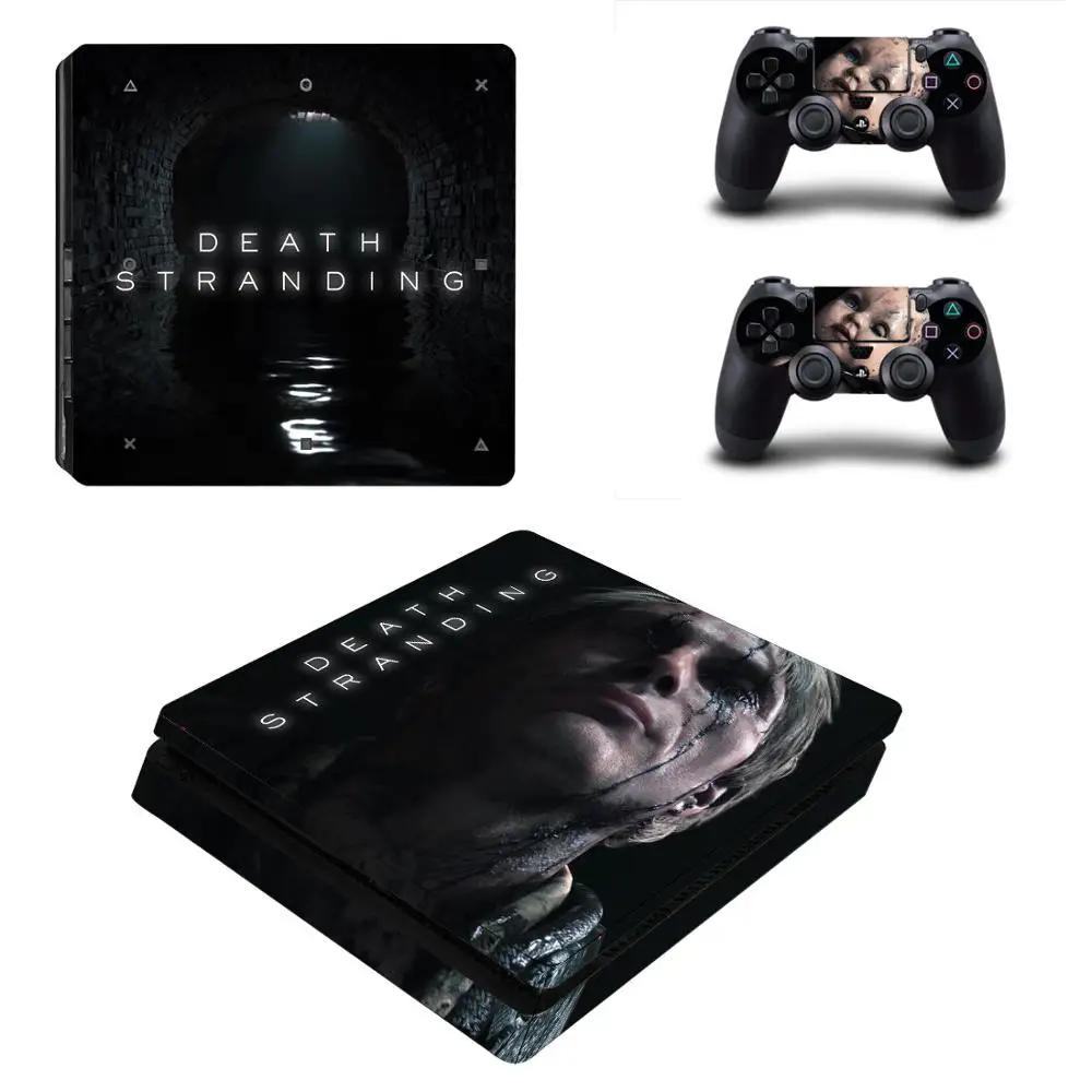 Игра Death Stranding виниловая PS4 тонкая кожа Наклейка для playstation 4 консоли и контроллеров PS4 тонкая кожа Наклейка - Цвет: YSP4S-3778