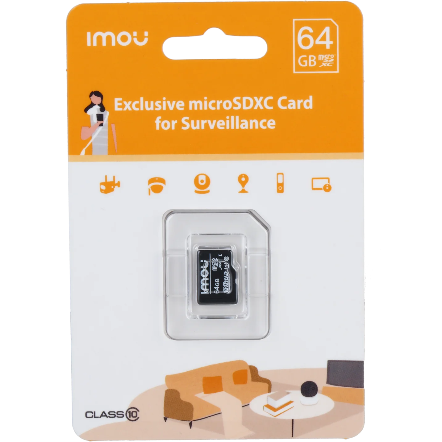 Dahua imou SD Card Exclusive Micro SD XC Card for Surveillance