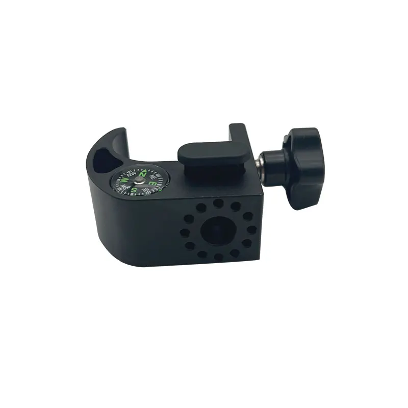 범용 GNSS GPS 폴 클램프 180 도 꽃병, 나침반 교체 크기 26mm-38mm 업그레이드 폴 홀더 마운트