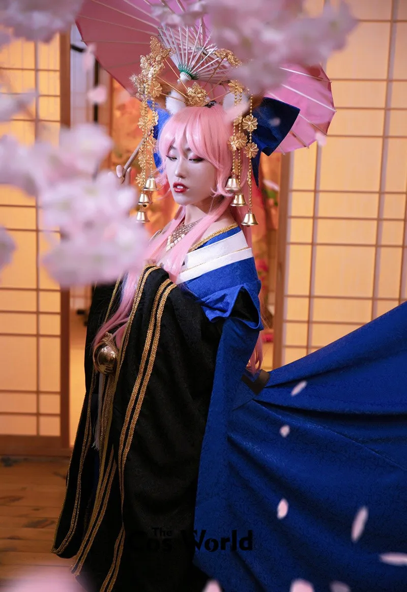 FGO Fate Grand Order Stage Tamamo no Mae кимоно юката платье униформа наряд аниме костюмы для косплея