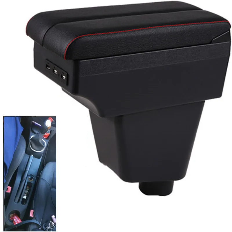 Центральный подлокотник для Renault Clio 3 Captur контейнер хранения с USB интерфейсом