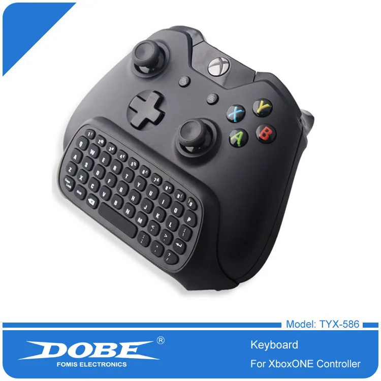 Для Xbox One S Chatpad мини игровая клавиатура беспроводной чат клавиатура для сообщений с аудио/разъем для гарнитуры для Xbox One Elite& Slim Gam