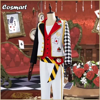 

Game Twisted Wonderland Ace Uniform Suit Cosplay Costume Alice in Wonderland Carnival Halloween costume For Women Men New 2020