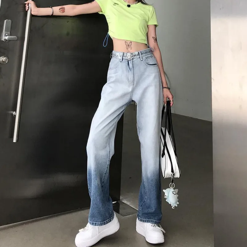 blue tie dye jeans Plus 