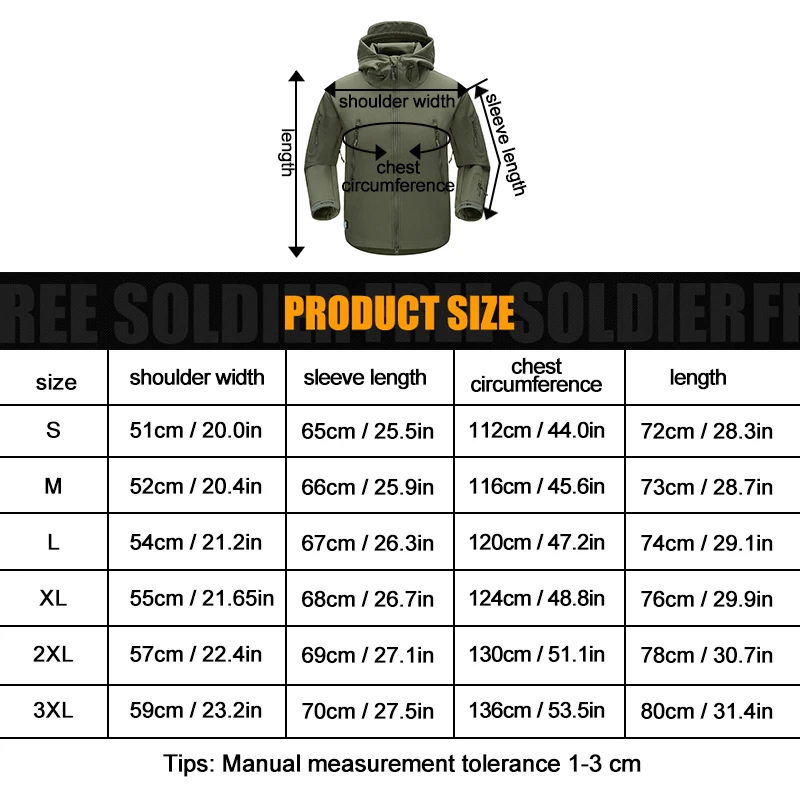 FREE SOLDIER открытый спортивная одежда для кемпинга восхождение пешеходные куртки softshell Флисовой ткани, мгновенное водонепроницаемый пальто для мужчин