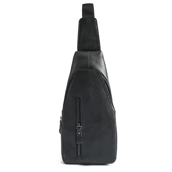 

One-shoulder Slanted Bag Head Layer Cowhide Fashion Backpack Tide Men's Chest Bag Outdoor Mountaineering Sports Bag