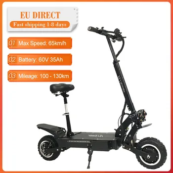 

[EU Direct] For Panasonic 60V 45Ah 100-130km EScooter Folding Electric Scooter Adults Electric Skateboard Electrico E Scooter