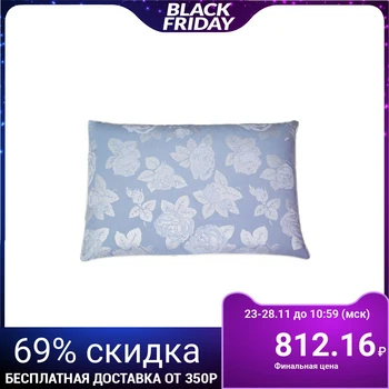 

Pillow "Power of Nature", size 40x60 cm, buckwheat husk, teak
