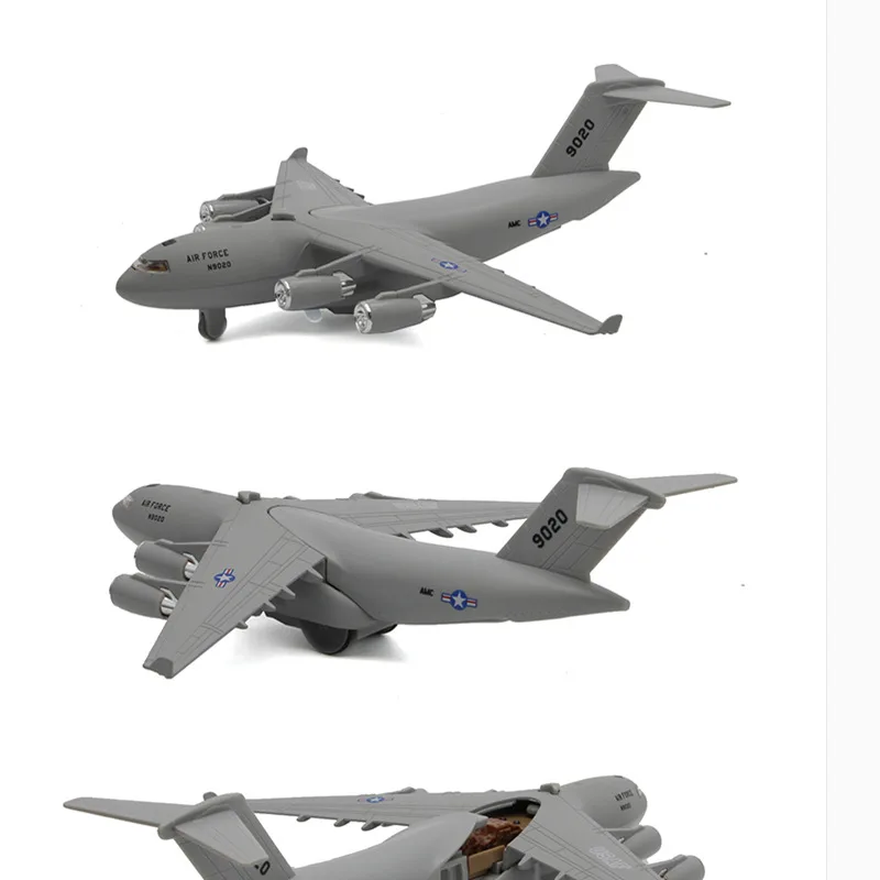 Сплав звук и свет Воин Самолет военная модель C17 Overlord транспортный истребитель самолет детский самолет игрушка
