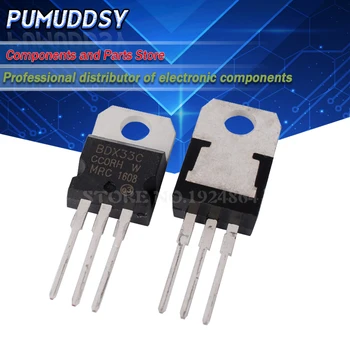 

10PCS BDX33C BDX34C BDX53C BDX54C TO-220 BDX53 BDX33 BDX34 BDX54 TO220 new and