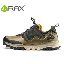 Rax Мужская обувь для походов на открытом воздухе, противоскользящие износостойкие кроссовки, аутентичная Уличная обувь, дышащая амортизирующая альпинистская обувь# B2515