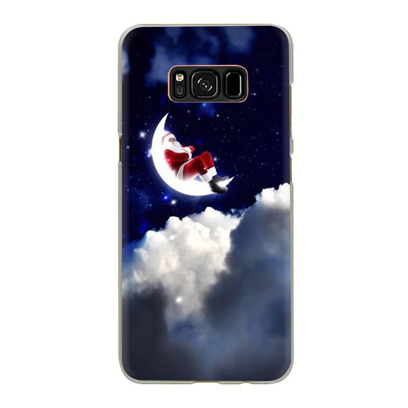 Новогоднее; рождественское жесткий чехол для телефона для samsung Galaxy S6 S7 край S8 S9 S10 плюс S10e Note 8 9 M10 M20 M30 - Цвет: H6